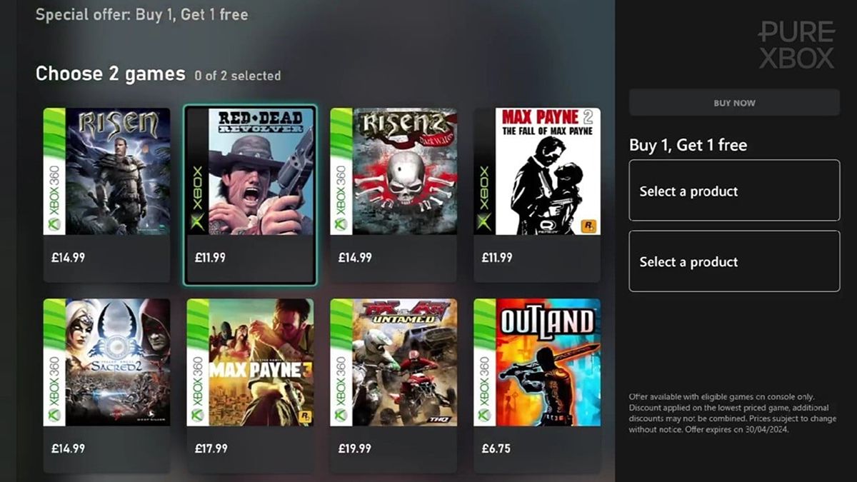 Get the Best Deals on Rockstar Games with Xbox's BOGOF Sale - 1365102508